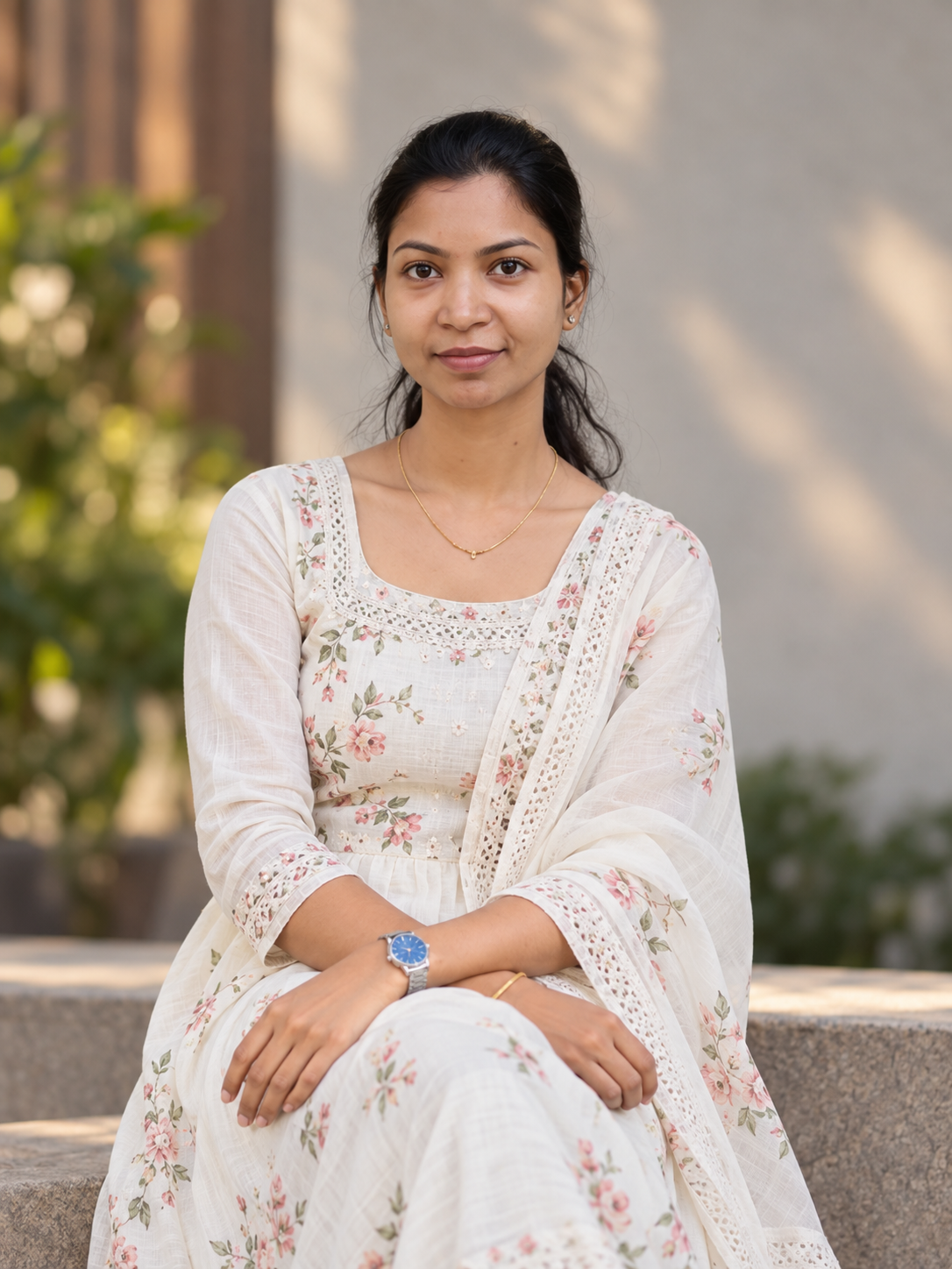 Varsha S., the bride